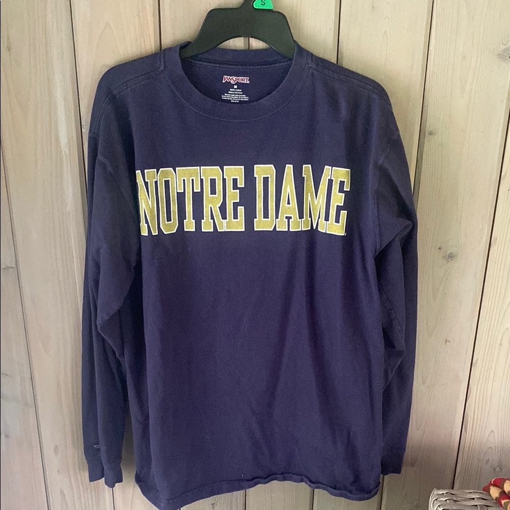 🌴vintage Notre Dame long sleeve tee